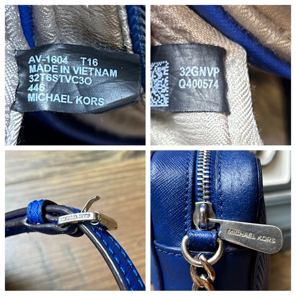 Michael Kors Jet Set Perforated Crossbody - Picture 8 of 10